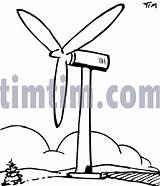 Turbine Windmill Designlooter Timtim Bw2 sketch template