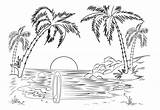 Mewarnai Pemandangan Pantai Raskrasil Untuk Marimewarnai sketch template