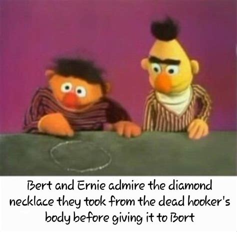 Bert And Ernie Dark Meme Bert And Ernie Meme Dark Humour Memes