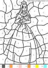 Magiques Coloriages Coloriage Magique Princesses Princesse sketch template