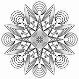 Mandalas Designs Zentangle sketch template