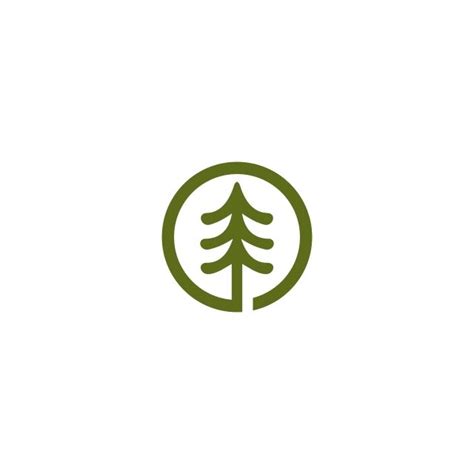 pine tree logo png