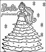 Coloring Barbie Pages Printable Doll Dress Popular Christmas Kids Print House Minecraft Girls Most Ken Color Easy Cute Shaymin Dresses sketch template
