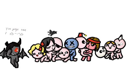 The Binding Of Isaac Rebirth All Characters By