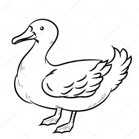 pictures  drawing simple  drawing  duck simple
