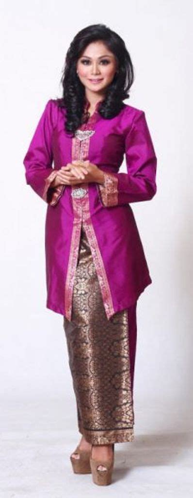 25 Baju Songket Indonesia Trend Model
