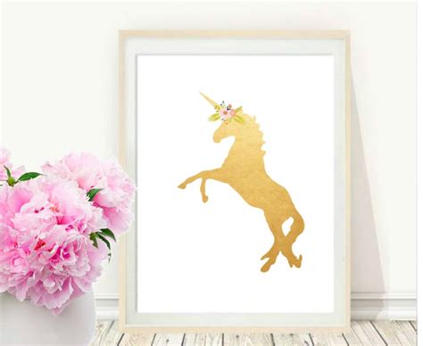 unicorn print 6 unicorn products on etsy popsugar