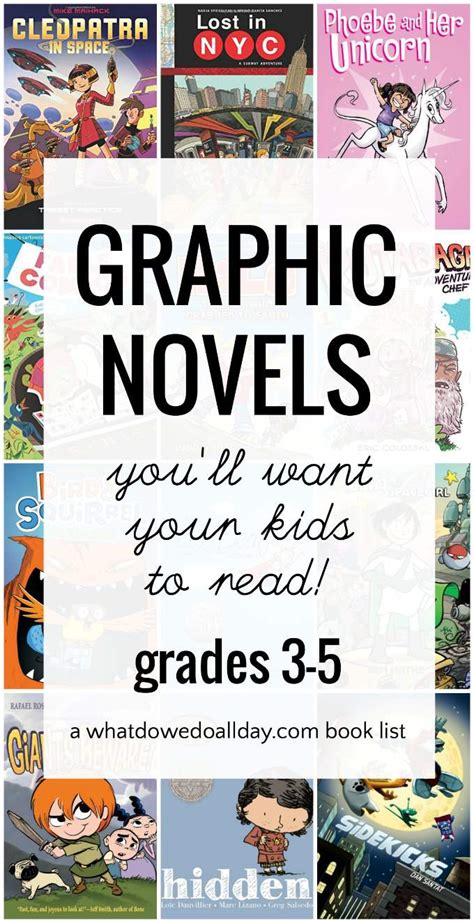 fantastic graphic novels  kids   gradeand
