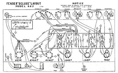 fender deluxe  layout service manual  schematics eeprom repair info