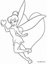 Coloring Pages Tinker Bell Printable Tinkerbell Disney Kids Fairy Choose Board Cool2bkids Girls Sheets sketch template