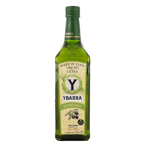 ybarra aceite de oliva virgen extra ecológico ybarra 750 ml