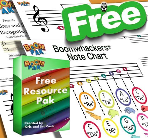 boomwhackers resource kit   lot  song arrangements