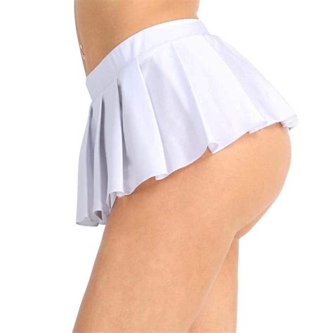 low rise pleated mini skirt kinky cloth