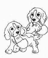 Perros Cachorros sketch template