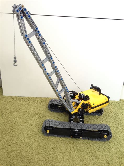 model crawler crane page  lego technic mindstorms model team  scale modeling