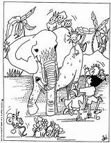 Pages Wild Pintar Elefante Salvajes Elefantes Habitat Printouts Animais Pintarcolorir Ninos Jedessine Domesticos sketch template