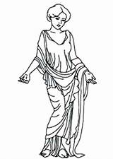 Aphrodite Mythology Kidsplaycolor sketch template