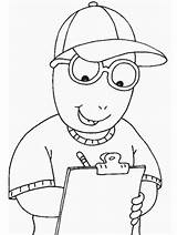 Arthur Coloring Pages Cartoons Printable Print Thanksgiving Cartoon Color Printables Kids Arthurs Book Worksheets Advertisement Library Clipart Popular sketch template