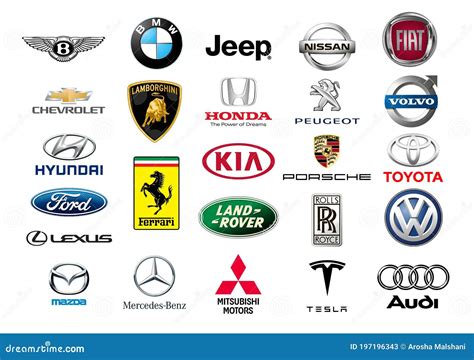 car brand logos stock illustrations  car brand logos stock illustrations vectors clipart