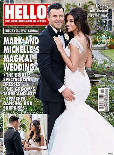 Michelle Keegan And Mark Wright Wedding Photo First Snap