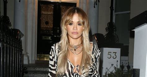 Rita Ora Is Pictured At A Friend’s Birthday Party In