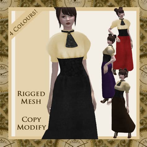second life marketplace chav s curie dress demos