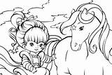 Rainbow Coloring Brite Pages Bright Coloriages Horse Colouring Color Print Printable Book Kids Cat Coloriage Getdrawings Dessin Getcolorings Enfant Printables sketch template
