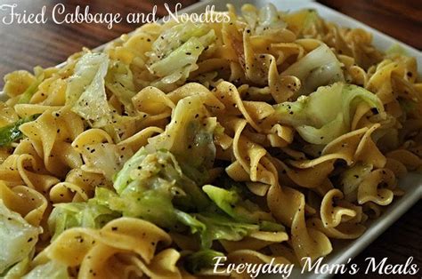 Fried Cabbage And Noodles Recipe Cabbage Recipes