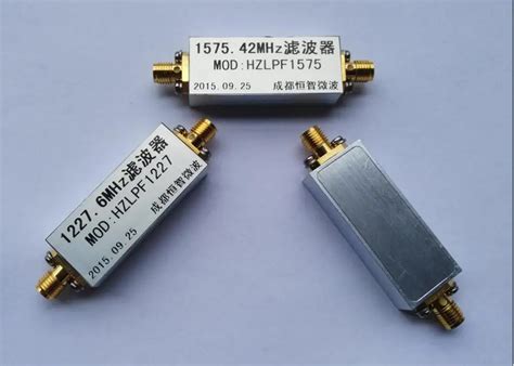 band pass filter  pass lc rf microwave filter central frequency mhz bandwidth
