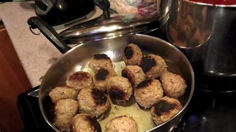 How To Make Authentic Italian Meatballs Meatballs Recipe