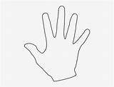 Outline Hand Human Svg  Pngkey sketch template