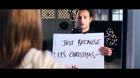 Cue Cards Love Actually Youtube