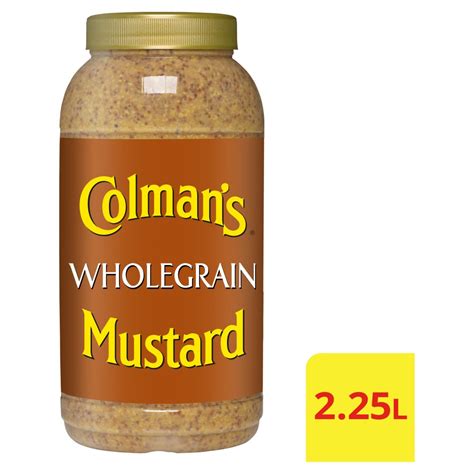 colmans wholegrain mustard  bestway wholesale