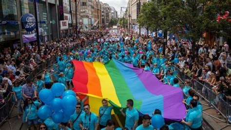 Dublin Pride Tens Of Thousands Attend Parade Bbc News