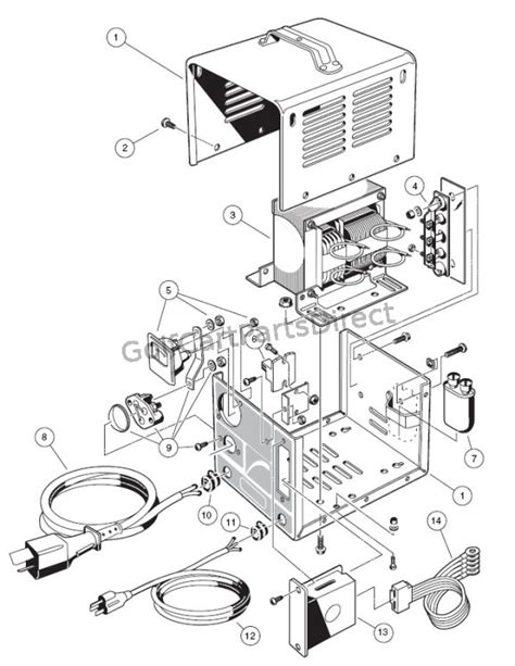 volt battery charger wiring diagram