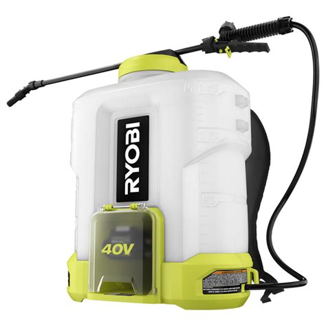 40v 4 Gallon Backpack Chemical Sprayer Kit Ryobi Tools