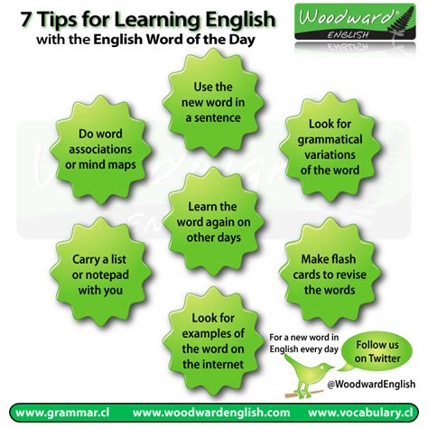 7 Tips For Learning An English Word Every Day English