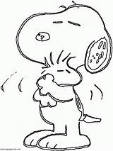 Woodstock Hug Peppermint Patty Template sketch template