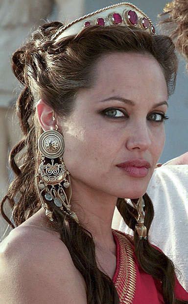 Greek Inspired Make Up Angelina Jolie Greek Goddess