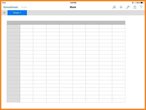 spreadsheet screen  shown   orange border