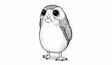 Wars Star Porg Drawing Draw Cute Drawings Shading Creating Ll Paintingvalley sketch template