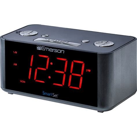 emerson smartset alarm clock radio  bluetooth speaker usb charger