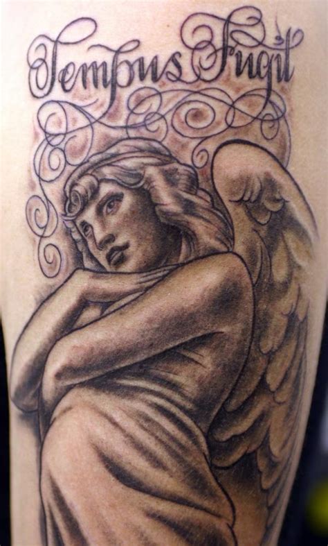 60 Holy Angel Tattoo Designs