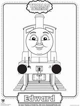 Thomas Coloring Pages James Friends Edward Edison Color Train Colouring Clipart Mechanic Sheets Book Kids Scissorhands Birthday Diesel Getcolorings Sheet sketch template
