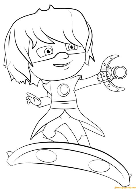 luna girl coloring page  coloring pages
