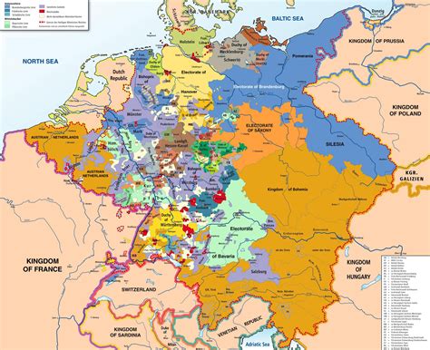 Political History Why Was The Shape Of German States Pre