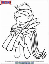 Rainbow Dash Coloring Pages Pony Little Mlp Equestria Girls Printable Color Print Girl Getdrawings Getcolorings sketch template
