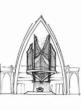 Drawings Pipe Organ Projects Getdrawings Drawing Alan Lynn Dobson Tampa sketch template