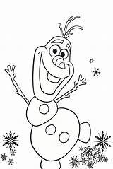 Coloring Olaf Pages Frozen Disney Winter Snowman Color Clipart Kids Snow Print Popular Birthday Happy Printable Christmas Getdrawings Kerst Elsa sketch template