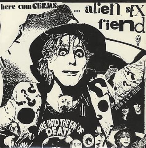 Alien Sex Fiend Here Cum Germs Uk 7 Vinyl Single 7 Inch Record 377119